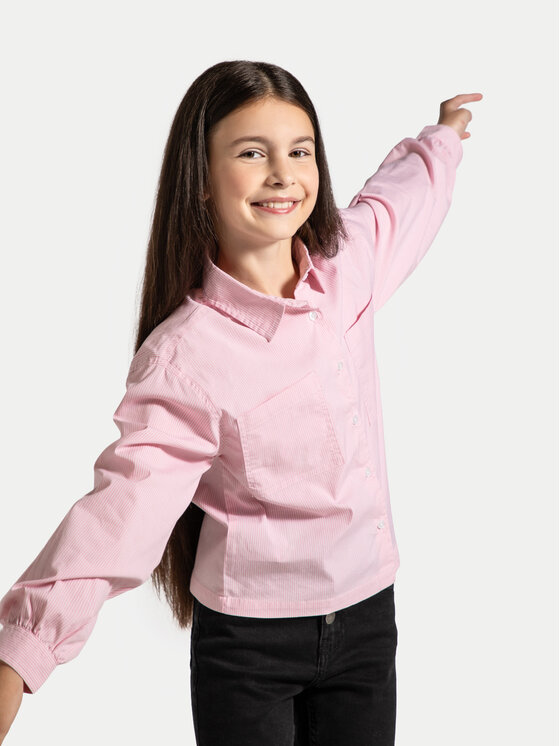 Coccodrillo Coccodrillo Camicia ZC4140101CGJ Rosa Regular Fit