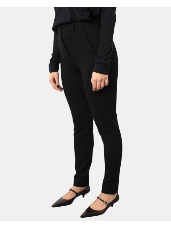 Max Mara Leisure Max Mara Leisure Παντελόνι chino 9938336940298 Μαύρο Regular Fit
