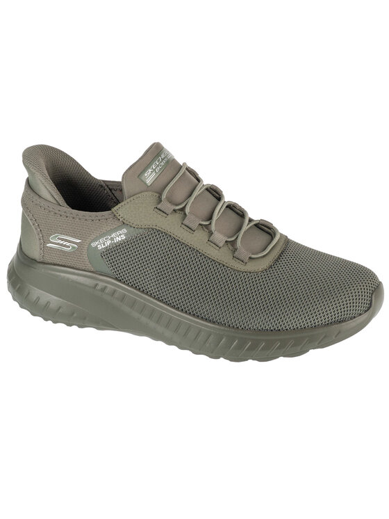 Skechers Skechers Sneakersy Skechers Slip-Ins: Bobs Squad Chaos - Tough Walk Zielony