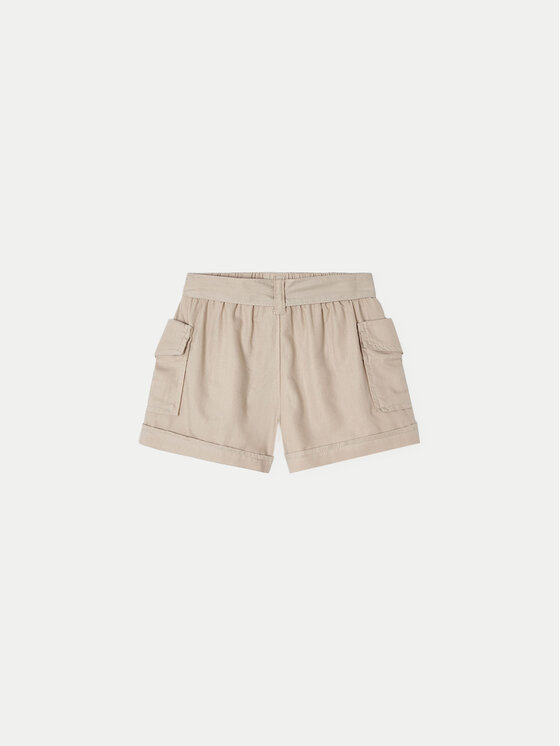 Mayoral Mayoral Pantaloncini di tessuto 3252 Beige Regular Fit