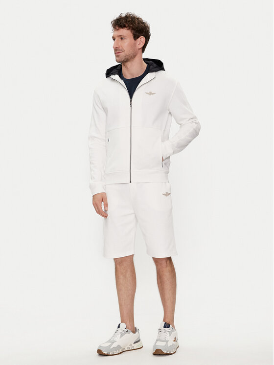 Aeronautica Militare Aeronautica Militare Felpa 241FE1867P329 Écru Regular Fit
