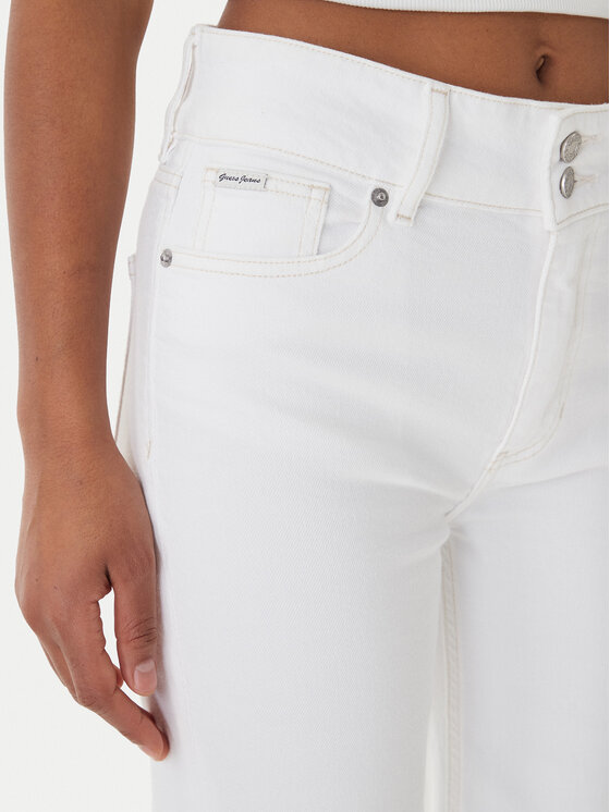 Guess Jeans Guess Jeans Teksad W6GA2G D0131 Valge Regular Fit