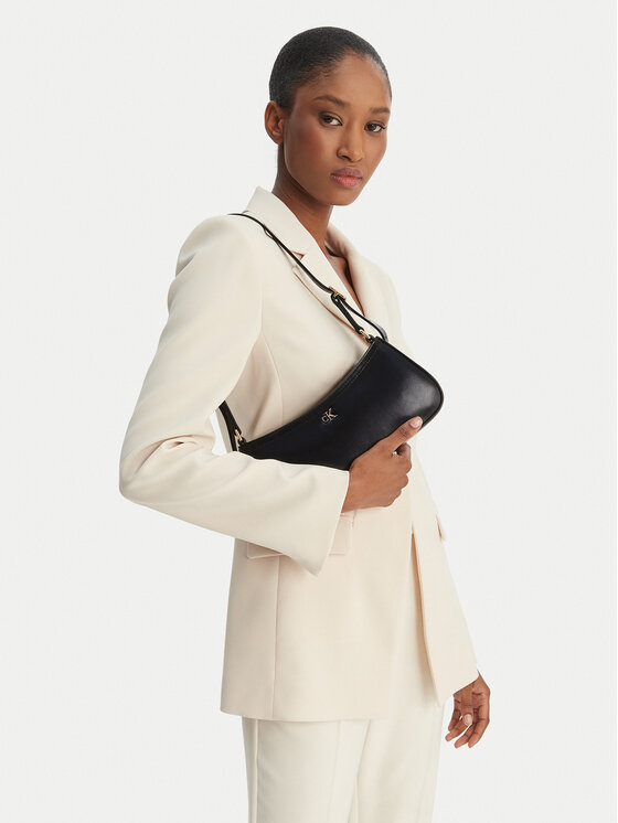 Calvin Klein Geantă Ck Small Shoulder Bag LV04F3170G Negru