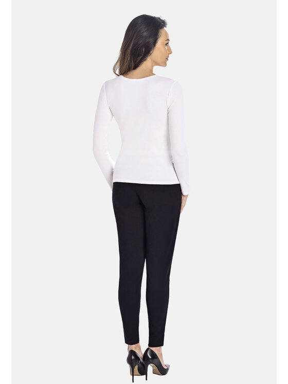 Teyli Teyli Bluzka 509 Biały Standard Fit