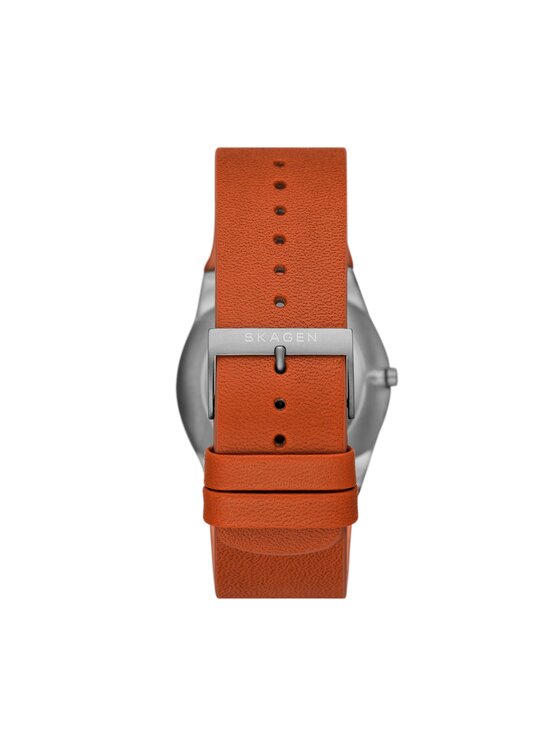 Skagen Skagen Zegarek Melbye Titanium SKW6906 Brązowy