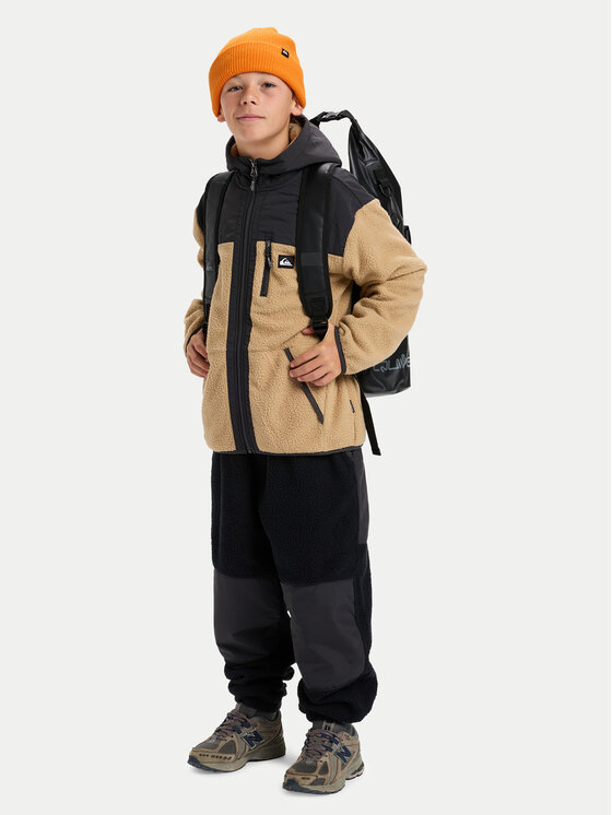 Quiksilver Quiksilver Prechodná bunda Back To S School EQBPF03014 Béžová Regular Fit
