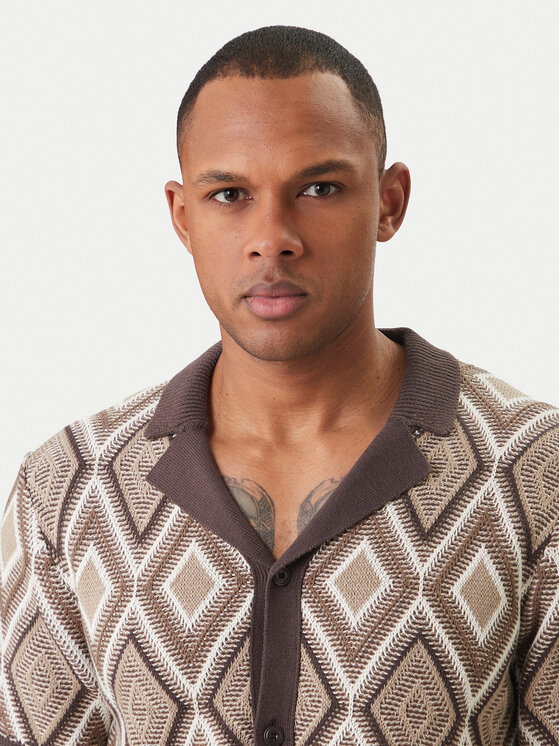 JOOP! Jeans JOOP! Jeans Krekls Diamor 30101667 Brūns Regular Fit