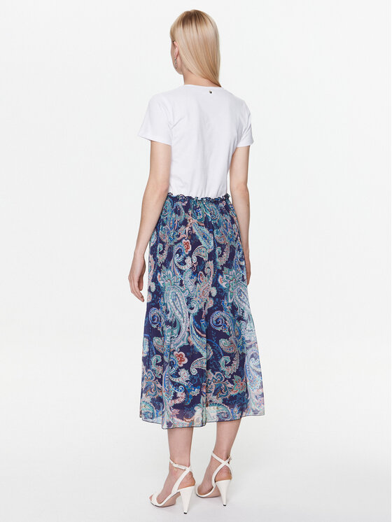 Vestito da giorno WA3043 J7821 Multicolore Regular...