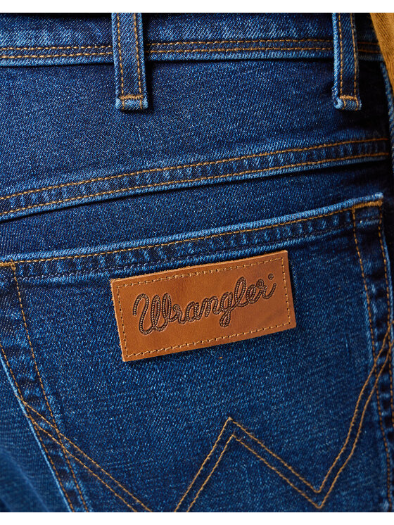 Wrangler Wrangler Jeansy TEXAS SLIM Niebieski Regular Fit