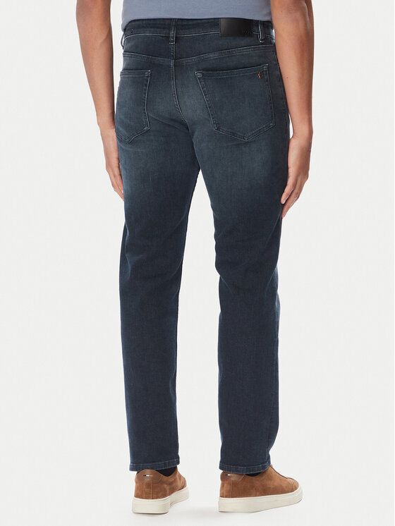 BOSS BOSS Teksad Ogden Bo 50570854 Tumesinine Straight Fit