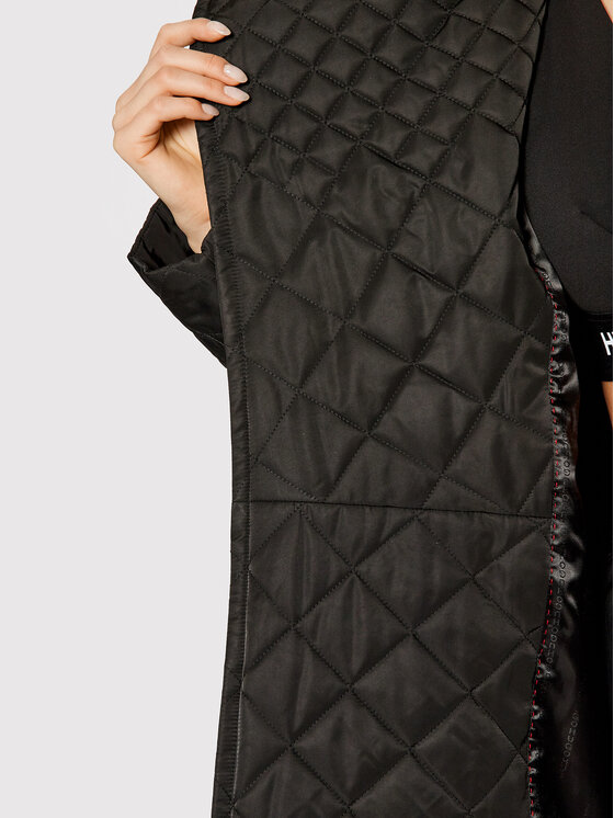 HUGO HUGO Palton de iarnă Fallon-1 50455605 Negru Regular Fit