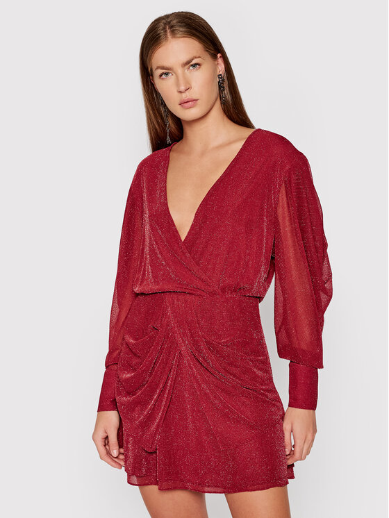 IRO Rochie cocktail Breja BUR12 Roșu Regular Fit Breja imagine noua
