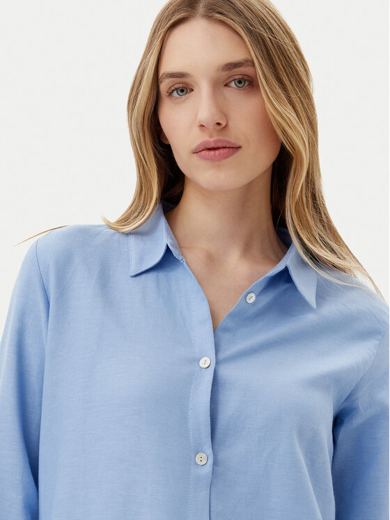 Selmark Selmark Набір сорочка і шорти з текстилю BC176 Голубий Relaxed Fit