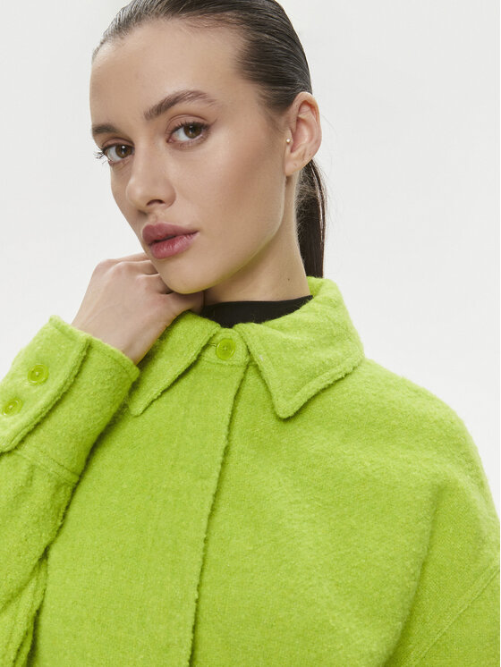 Samsøe Samsøe Samsøe Samsøe Geacă Inez F23400011 Verde Oversize