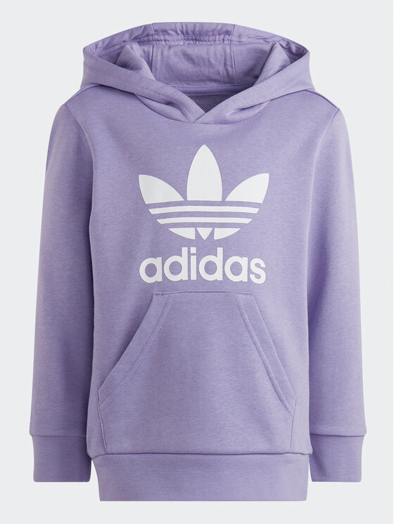 Tuta Adicolor Hoodie Set IC9170 Viola Regular Fit