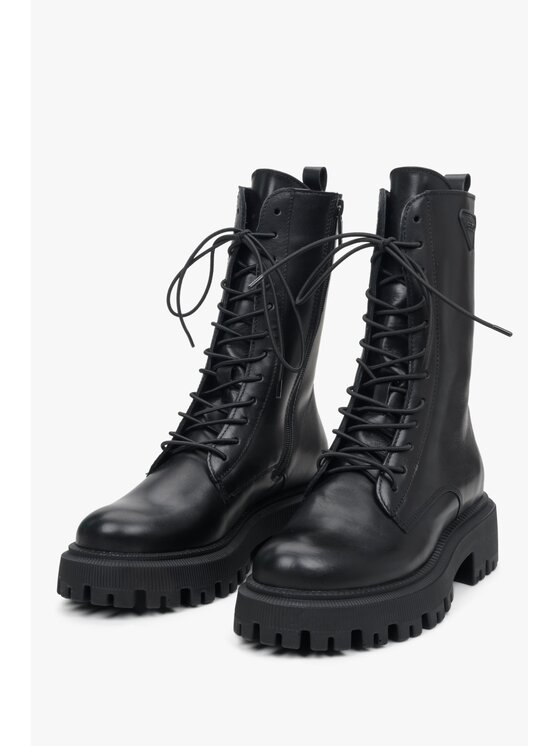 Estro Estro Μποτάκια ER00113495 Μαύρο