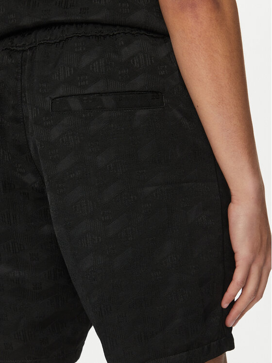 HUGO HUGO Pantaloni scurți sport Ravis252 50534654 Negru Relaxed Fit