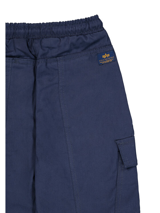 Alpha Industries Alpha Industries Spodnie cargo Open Leg Cargo Pant Kids Granatowy Loose Fit