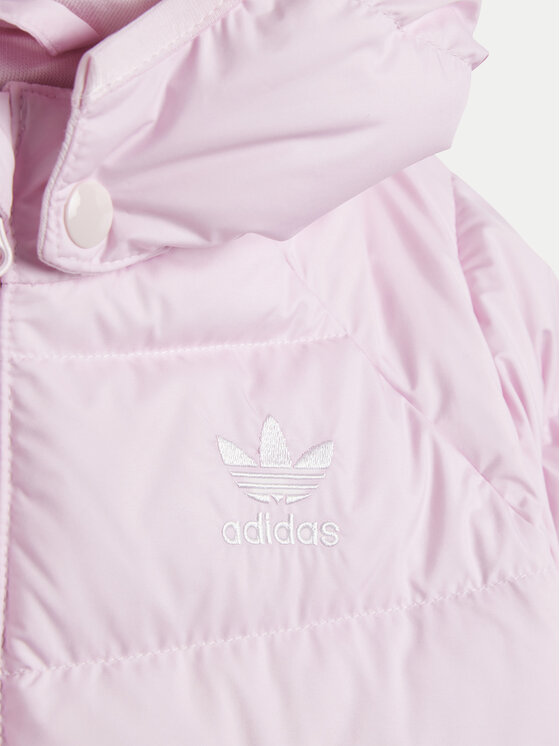 adidas adidas Kurtka puchowa adicolor JY1133 Różowy Regular Fit