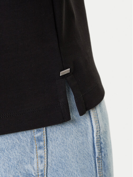 HUGO HUGO T-särk Dargentee 50542566 Must Relaxed Fit