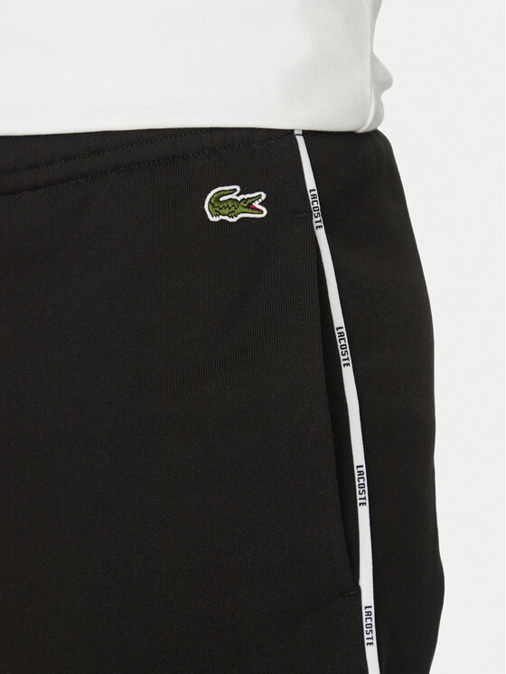 Lacoste Lacoste Szorty sportowe GH9896 Czarny Regular Fit