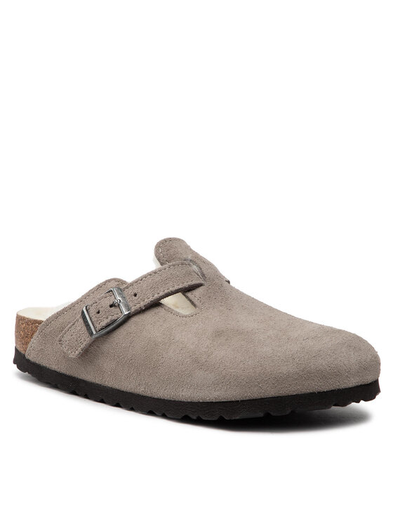 Birkenstock Birkenstock Naminės šlepetės Boston Vl/ Shearling 1017651 Pilka