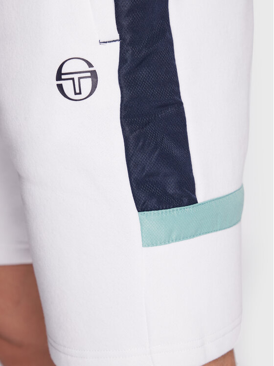 Sergio Tacchini Sergio Tacchini Szorty sportowe Ginnico 39843 Biały Regular Fit