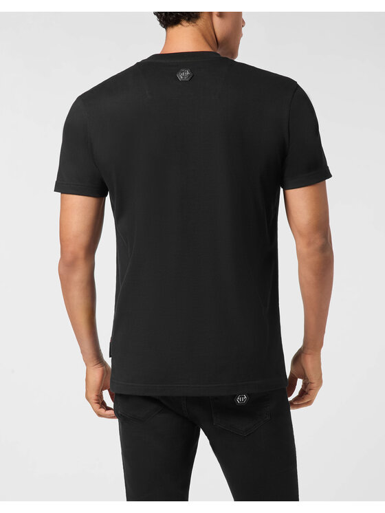 PHILIPP PLEIN PHILIPP PLEIN T-Shirt 26163 Czarny Regular Fit