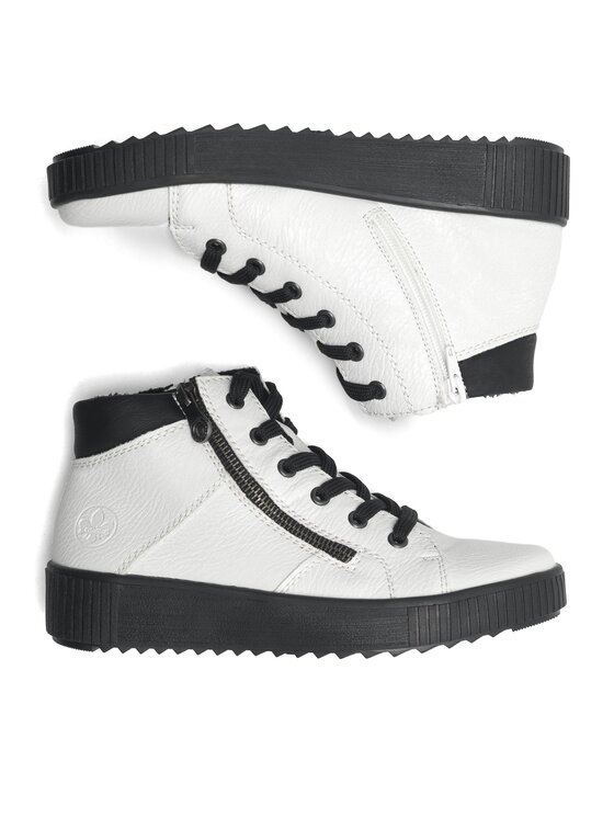 Rieker Rieker Stiefeletten M6434-80 Weiß