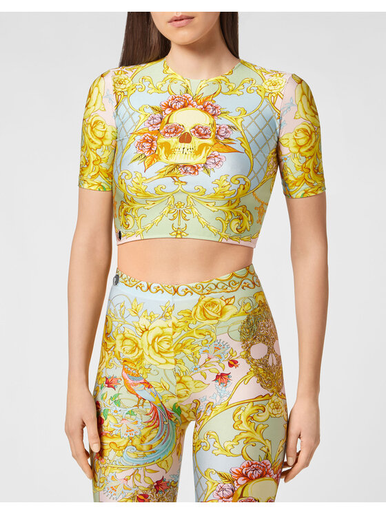 PHILIPP PLEIN PHILIPP PLEIN Top 3757 Kolorowy