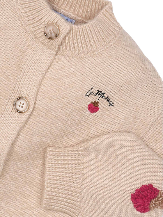 Mayoral Mayoral Strickjacke 4309 Beige Regular Fit