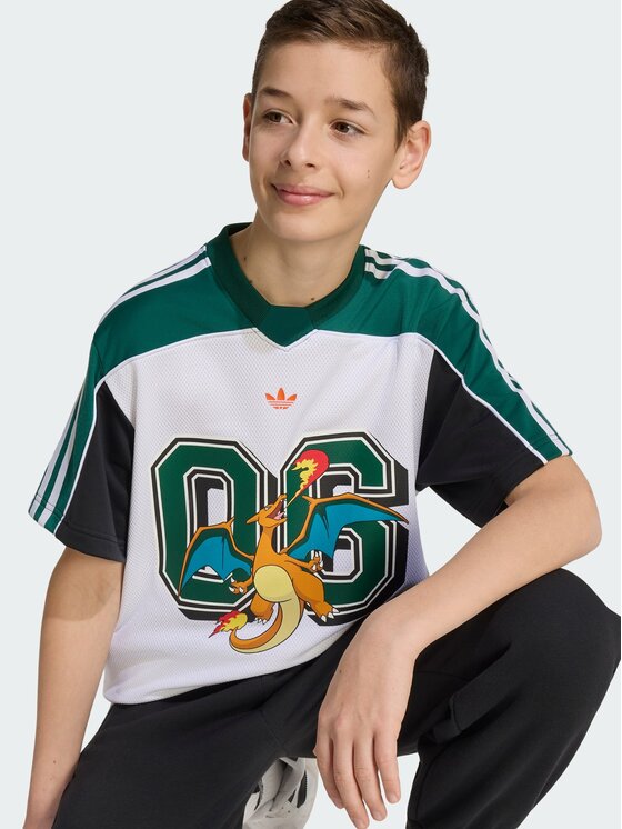 adidas adidas T-Shirt 172492 Biały Loose Fit
