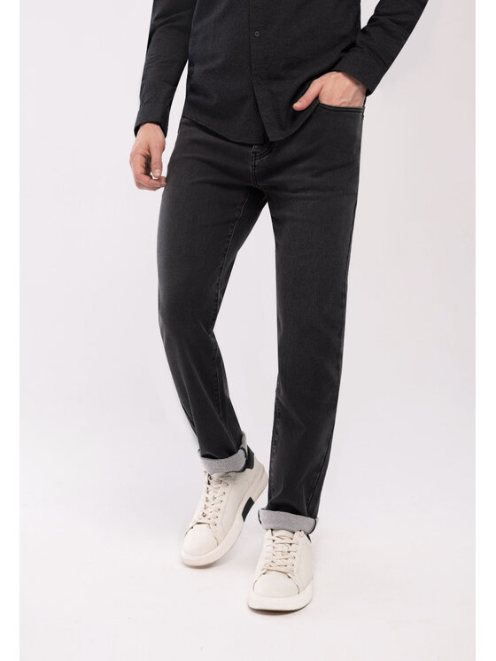 Volcano Volcano Jeansy M27105-W24 Szary Regular Fit