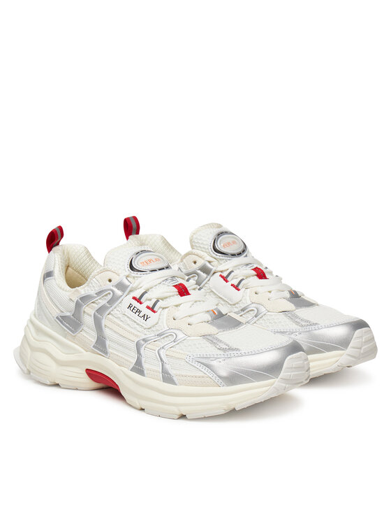 REPLAY REPLAY Sneakersy GMSD5 .000.C0002T Biały