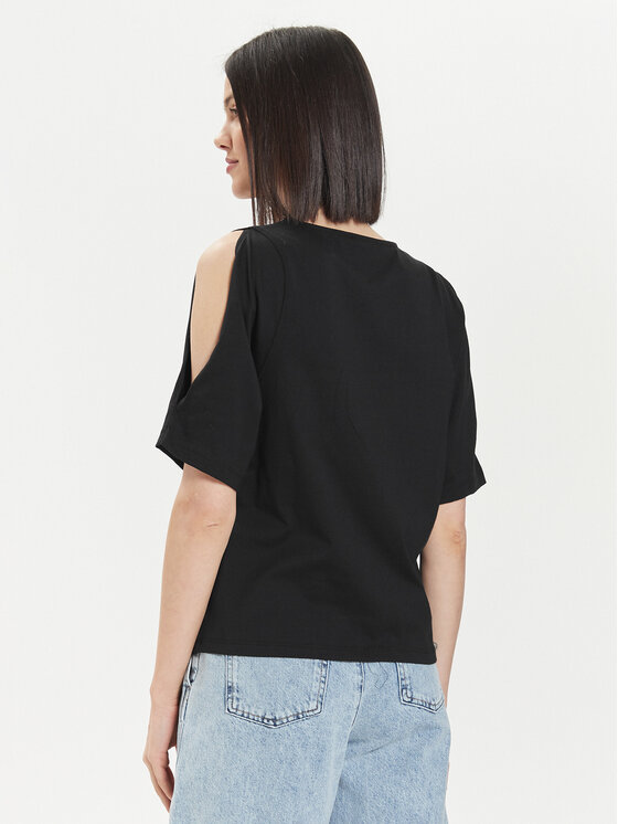 United Colors Of Benetton United Colors Of Benetton Tricou 3BL0D1078 Negru Regular Fit