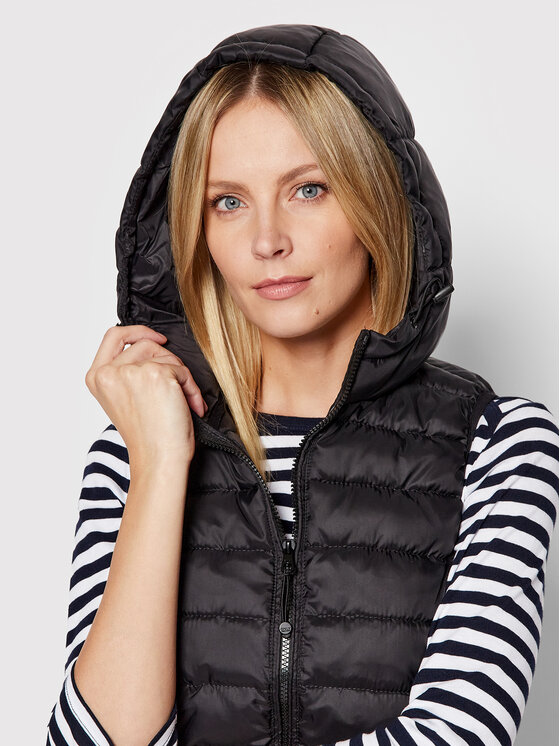 ONLY ONLY Prsluk Newtahoe 15205760 Crna Regular Fit