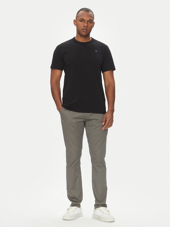 G-Star Raw G-Star Raw T-Shirt Nifous D24449-336 Czarny Regular Fit