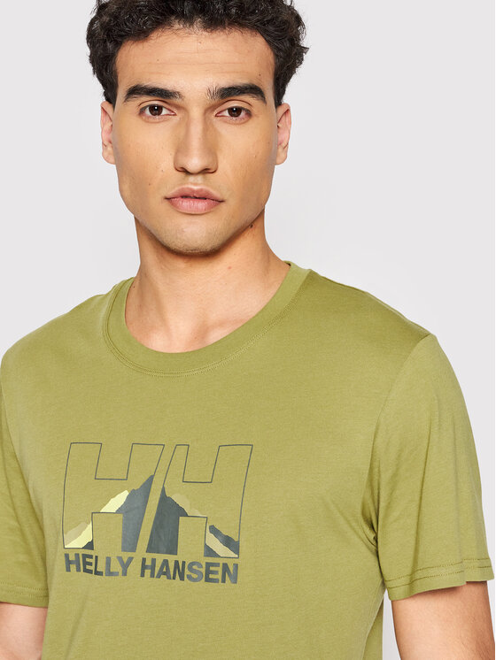 T-shirt Nord Graphic 62978 Verde Regular Fit