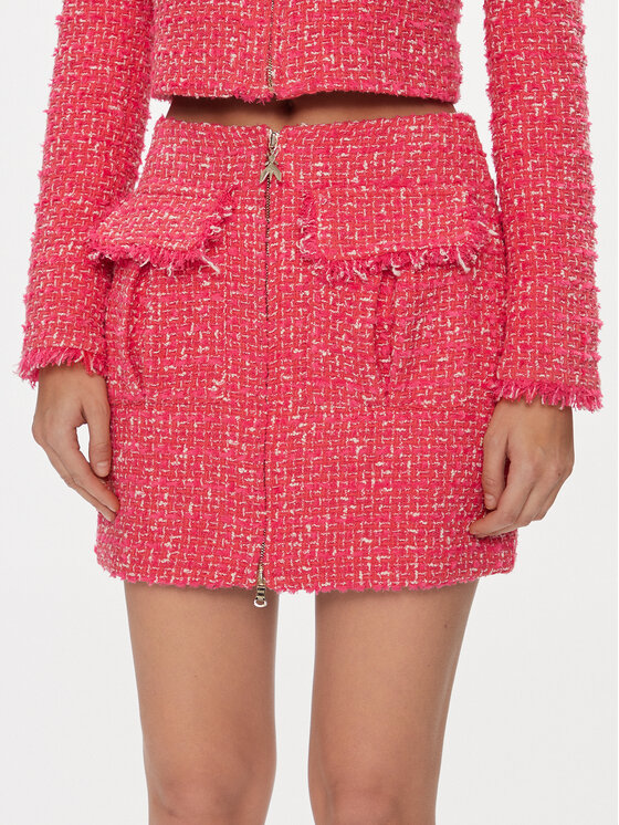 Patrizia Pepe Patrizia Pepe Miniszoknya 8G0402/A376-F592 Rózsaszín Regular Fit