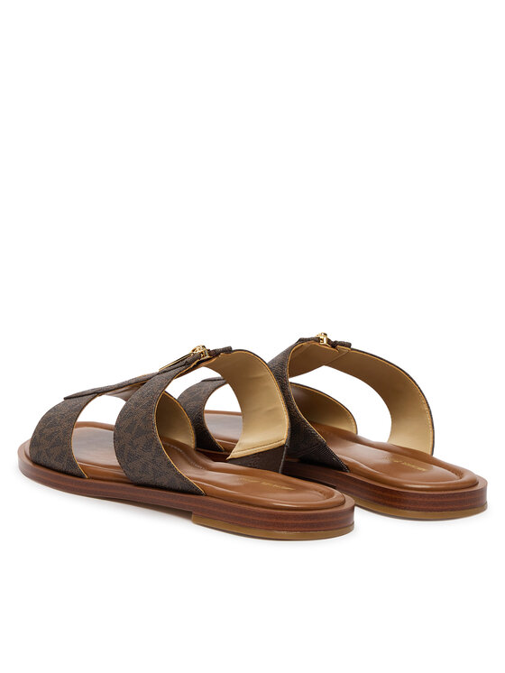 MICHAEL Michael Kors MICHAEL Michael Kors Шльопанці Berkley Flat 40S6BRFS1B Коричневий