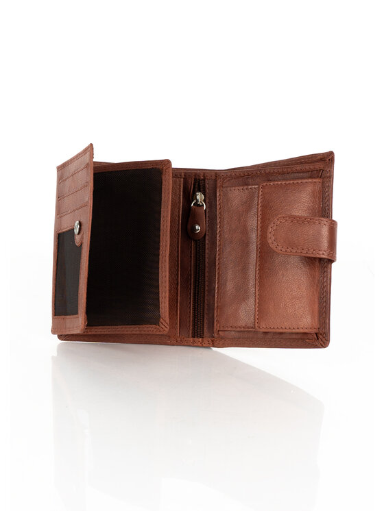 Mustang Mustang Portafoglio da uomo DENIMO HIGH WALLET Marrone