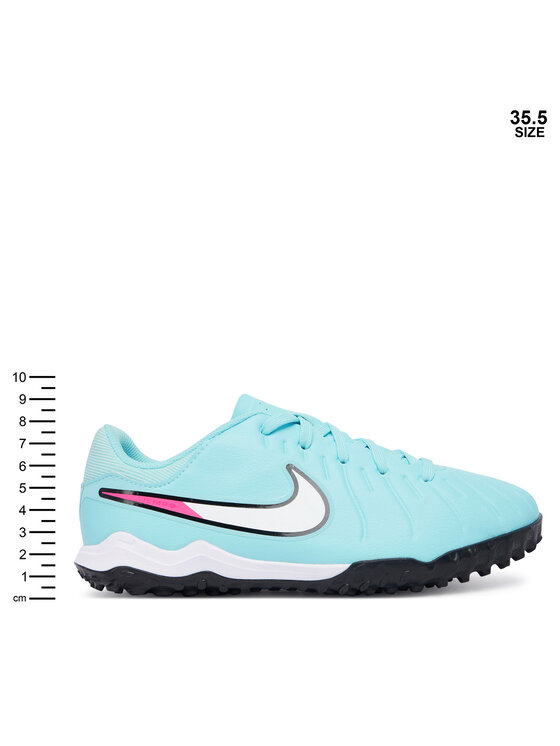 Nike Nike Boty na fotball JR Legend 10 Academy Tf DV4351 401 Světle modrá