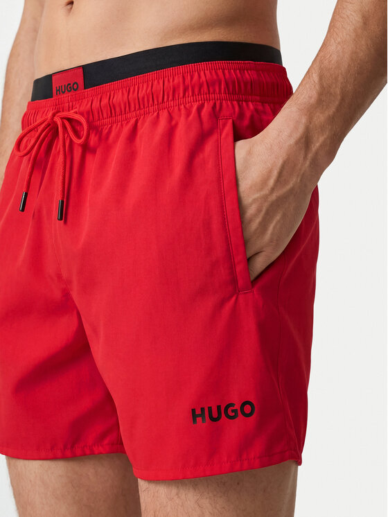 HUGO HUGO Kupaće gaće i hlače Galaxy 50561128 Crvena Regular Fit