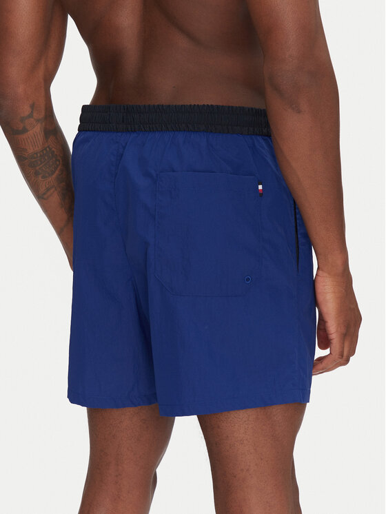 Tommy Hilfiger Tommy Hilfiger Plavecké šortky UM0UM03455 Modrá Regular Fit