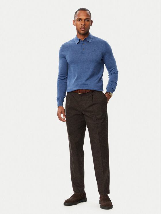 Polo Ralph Lauren Polo Ralph Lauren Sweter 710941104500 Niebieski Regular Fit