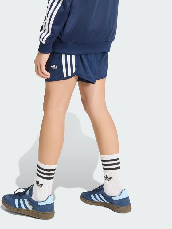 adidas adidas Szorty materiałowe 165395 Niebieski jasny Loose Fit