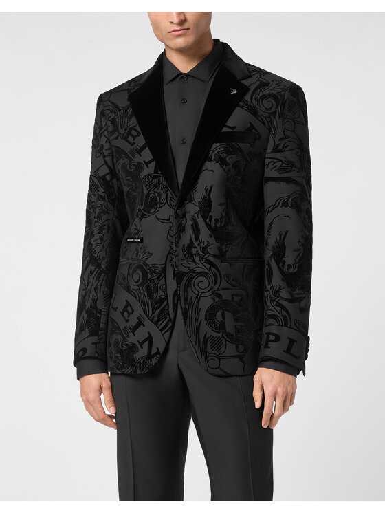 PHILIPP PLEIN PHILIPP PLEIN Sako 11595 Čierna Fitted Fit