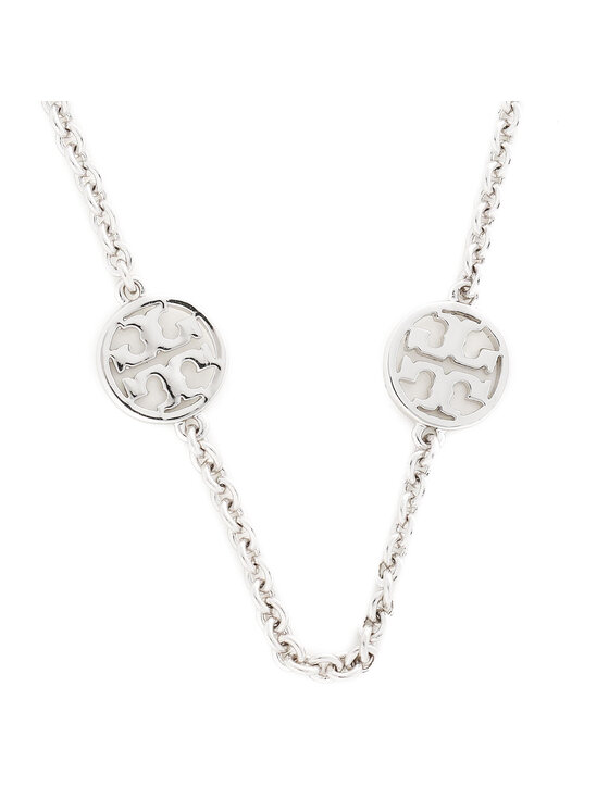 Tory Burch N hrdeln k Delicate Logo Necklace 37419 St brn