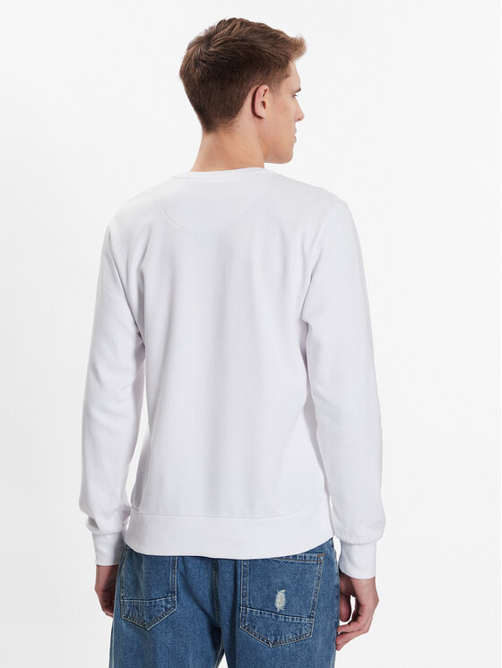 Felpa MSS-69JONES6 Bianco Regular Fit