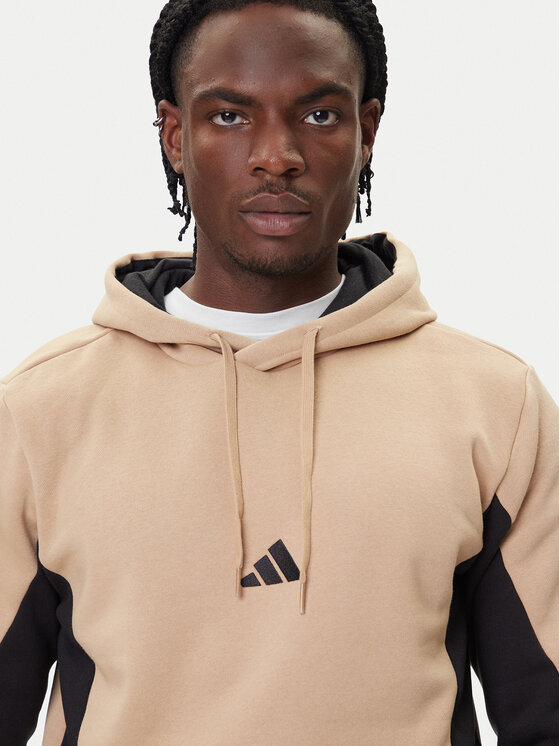 adidas adidas Trenirka Fleece Colorblock KB5265 Bež Regular Fit